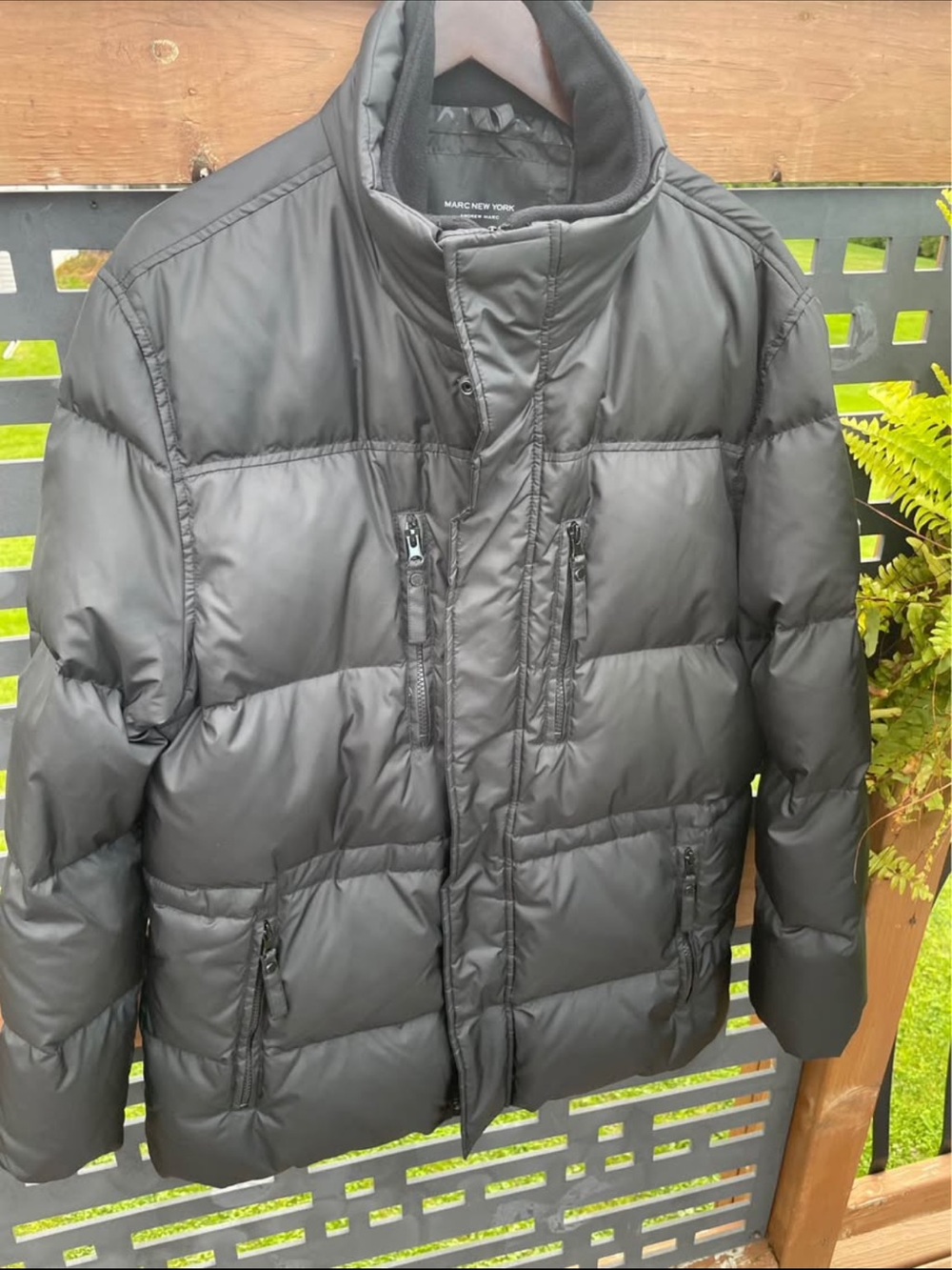 Marc New York Men's Black Puffer Jacket men’s L